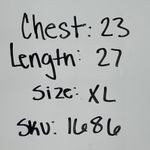 Adidas Womens Golf Polo Shirt Sleeveless XL White Blue Stripe Crew Neck Athletic Photo 6