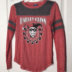 DC Comics FINAL MARKDOWN Juniors’  Harley Quinn LS Tee (XS) Photo 0