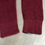 American Eagle  Long Sleeve Maroon and White Sweater - Size XS - GUC Photo 4