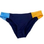 Mossimo Colorblock Bikini Bottom Blue Size L Photo 1