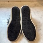 P448  Skate Boster High Top Sneakers Size 38 US 8-8.5 Black Leather Lace Up Photo 4