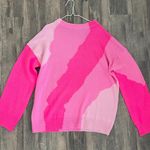 Boutique Pink Patterned Sweater Photo 0