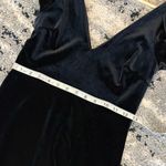 Birdy Grey  Hannah Velvet Black Maxi Dress Size Small New Photo 11