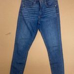 Loft Blue Ankle Cropped Jeans with Modern Tapered Fit super stretchy Photo 0