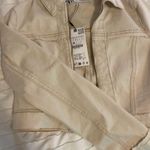 ZARA  Denim Jacket Cropped Photo 0