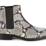 Ash  Wino Studded Snake Print Leather Chelsea Boot Photo 0