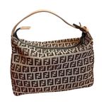 Fendi 1990s Vintage   Zucchino Jacquard Mini Pouch Bag Photo 1