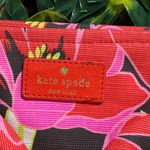 Kate Spade  Pink Red Multicolor Flower Clutch Bag Photo 3