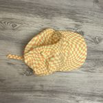Wild Fable Orange & Yellow Checkered Print Adjustable Women's Ball Cap Photo 1
