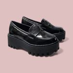 Bamboo NWT  Women’s Penny Loafers Black Platform Size 10 Color: Black Photo 1