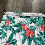 Lulu’s Evadne White and Teal Tropical Print Two Photo 11