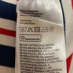 H&M Divided Multicolor Striped Crewneck Short Sleeve Casual Tee T shirt Top Sz S Photo 3