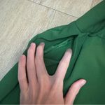 ZARA  Green Trousers Dress Pants Photo 3