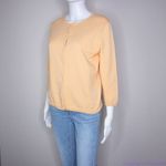Ralph Lauren Lauren Ralph Lauren light yellow cardigan sweater, size Petite Small Photo 15