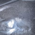 Lucky Brand  Reeve tote black Bag white‎ embroidered hobo boho look 13" x 15" Photo 2