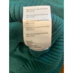 Urban Outfitters  Teal Zip-Up Mock Neck Cropped Sweater Jacket Women’s Large Photo 4