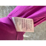 Free People  Wedgewood Maxi Dress Embroidered M Boho Magenta Scandi Parisian Soft Photo 6