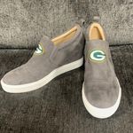 NFL Green Bay Packers Suede Wedge Sneakers Size 11 Photo 0