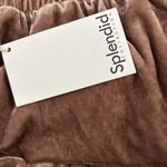 Splendid Ryan Velvet Rosewood Joggers Tan Size XL NWT $168.00 Photo 1