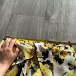 J.O.A. Floral Linen Blend Tie Shorts Photo 9