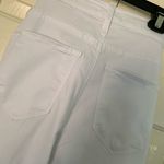 Vibrant White Flare Jeans Photo 5