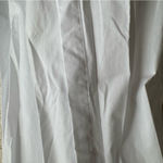 L'Agence L’agence NWOT Women’s White Cold Shoulder Blouse Size L Photo 8