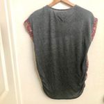 Anthropologie  floral cap sleeve top Photo 5