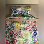 Molly Moorkamp Floral Sleeveless Shift Dress Sz. 12 White/Multicolor NWOT Pink Photo 5