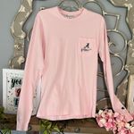 Champion University Of Alabama  Pink Tshirt Cotton Long Sleeve Tee Womens Small Photo 8