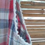 Eddie Bauer  4 Red Blue Plaid Sleeveless Cotton Dress Photo 4