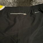 Nike Womens small Dri Fit Running Shorts 3"-black/yellow/white Photo 6