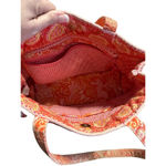 Vera Bradley  Sherbet Pattern Purse Bag Quilted Orange Pink Photo 3