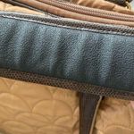 Diane Von Furstenberg Vintage  Brown Quilted Top Handle Crossbody Duffle Bag Photo 9