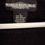Vintage‎ World Republic Clothing Co. L Silk Blend Striped Knit Top EUC Purple Size L Photo 3