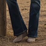 Chinese Laundry  Kristin Cavallari Laurel peep toe booties in grey size 6.5 Photo 1