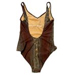 Zingara Sienna Collection Tropical Print One Piece Swimsuit, Sz 10 Photo 6