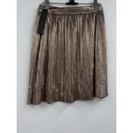 House of Harlow Revolve 1960 Pleated Accents Mini Dress Flint Rose Gold Size XS Photo 7