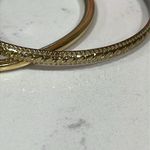2 Gold Plated Slip On Bracelets Photo 2