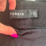 Torrid Black Flowy Shorts with Pockets Size 1 Photo 2