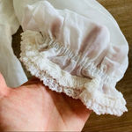 Anthropologie  Divine Heritage Ruched Ruffle Blouse Size Small NWT $295 Photo 5