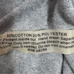 Onque Casuals Studded Velour Track Jacket Gray Gold Small Grandma Photo 9