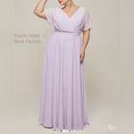 David's Bridal AW Ginny Bridesmaid Prom Formal Special Occasion Wedding Guest Dress, 6, Purple Photo 1