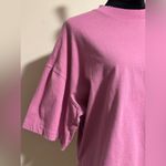 Uniqlo Preloved  Pink Oversized Boxy Tee size small Photo 1