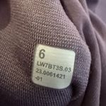 Lululemon  Align High-Rise Shorts 6” Purple Ash Size 6 Like New Photo 6