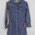 Lucky Brand Denim Western Dress With Vintage Kenneth Cole Belt Photo 10