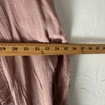 easel  Los Angeles Dusty Rose Ruffle Kimono Cardigan 100% Tencel‎ Boho Drape S Photo 7