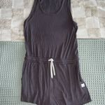 Vuori  | Torrey Ribbed Sleeveless Romper in Sawyer Size Small Photo 0