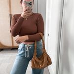 Cleobella  Tan Woven Morgan Handbag Photo 3