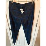 Pendleton Pendenton blue plaid skinny pants women’s size 4 nwt 100% virgin wool Photo 4