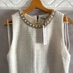 Alice + Olivia Coley Embellished Tweed Minidress Photo 8